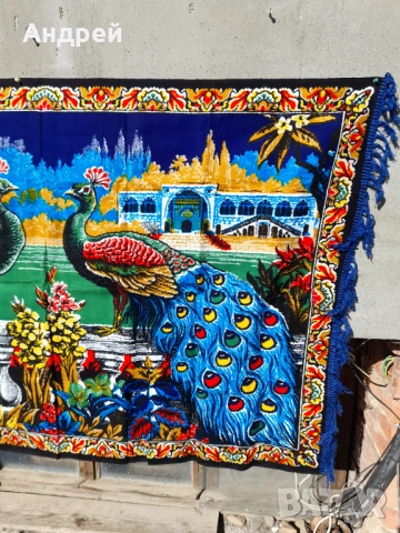 Старинен ковьор,покривка за стена #192, снимка 5 - Антикварни и старинни предмети - 53985325
