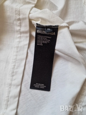 Страхотна мъжка тениска BALENCIAGA размер XL , нова с етикет, снимка 5 - Тениски - 54836523