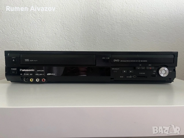 DVD и VHS видео Panasonic DMR-EZ48V + трансформатор