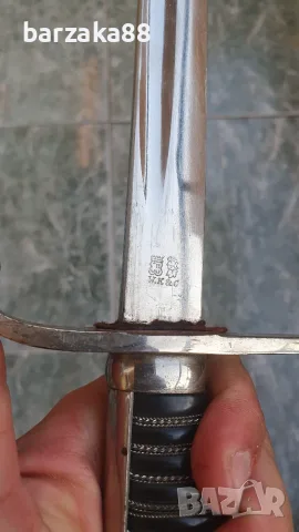 Немска парадно бойна кавалерийска Сабя 1918, снимка 6 - Бойно оръжие - 55561686