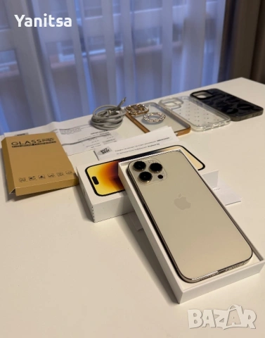 iPhone 14 Pro Max Gold 128GB - гаранция и фактура, снимка 11 - Apple iPhone - 54382847