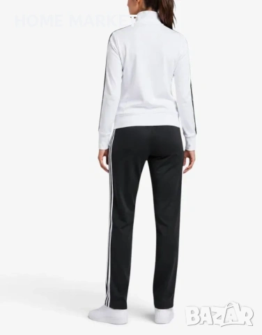 ADIDAS Ess 3S Knit Tracksuit White Спортен екип Adidas Ess 3S Knit Tracksuit White, снимка 2 - Спортни екипи - 54582819