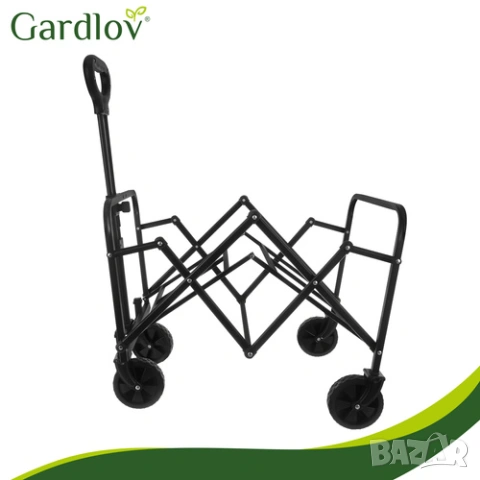 Градинска количка - два размера / Къмпинг количка / Сгъваема количка до 200кг  , снимка 6 - Градинска техника - 54154131