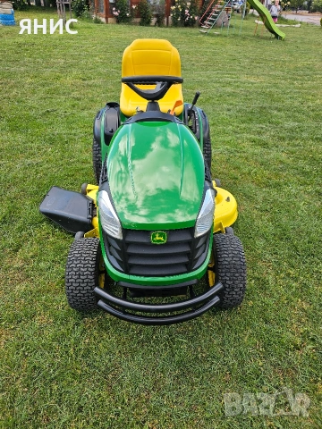 ТРАКТОРНА КОСАЧКА JOHN DEERE X165 .22.КОНЯ ПЕРФЕКТНА , снимка 2 - Градинска техника - 54732157