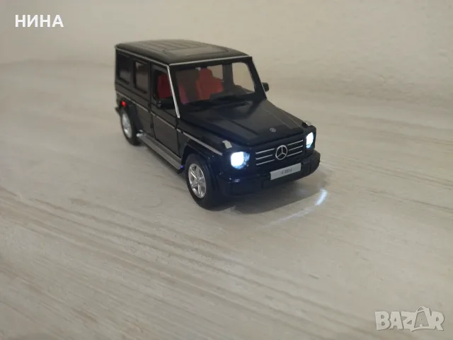 Метална количка Mercedes -Benz G 350 d !, снимка 4 - Колекции - 55666350