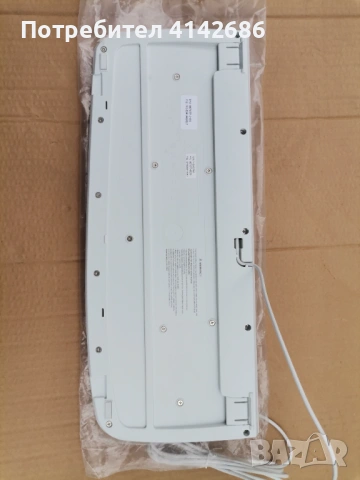 Клавиатура LOGITECH WHITE INTERNET 350 RUSS LAYOUT - Украински език, снимка 4 - Клавиатури и мишки - 54440655