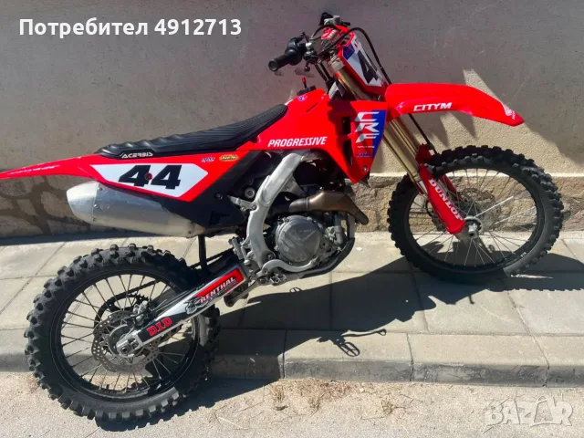 Honda Crf 450 /Стартер/3-режима/Лънч контрол/Тракшън/, снимка 2 - Мотоциклети и мототехника - 55595657