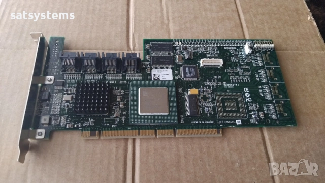 Adaptec AAR-2810SA 8-Port Serial ATA PCI-X RAID Controller Card With 64MB Cache, снимка 5 - Други - 54260192