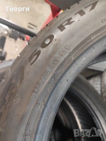 2бр.летни гуми 225/50/17 Pirelli, снимка 4 - Гуми и джанти - 55241098