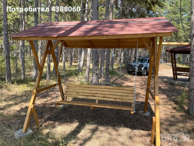 Градинска люлка, люлка на верандата 