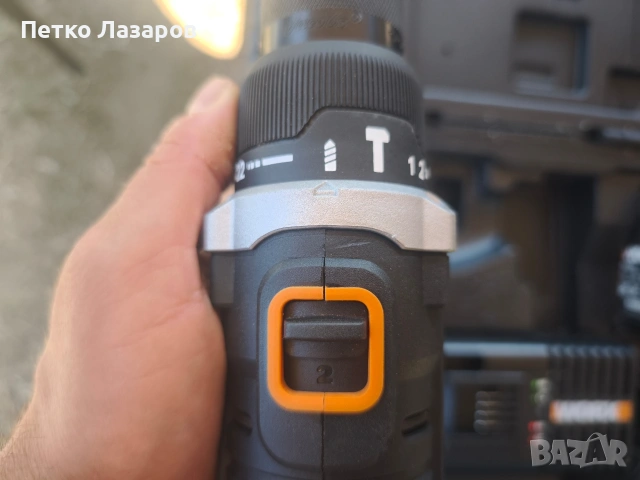 Ударно пробивен винтоверт WORX 373, снимка 4 - Винтоверти - 54985536