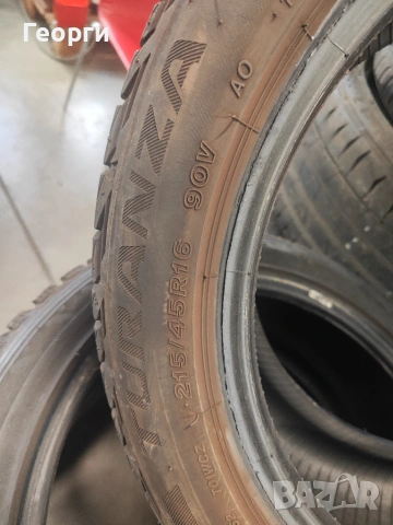 2бр.летни гуми 215/45/16 Bridgestone, снимка 4 - Гуми и джанти - 55129789