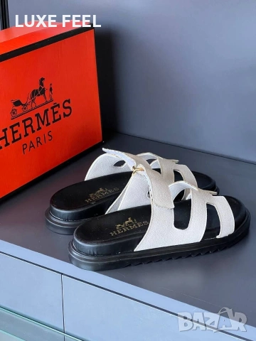 Hermes ⚜️Дамски Чехли , снимка 6 - Чехли - 54793781