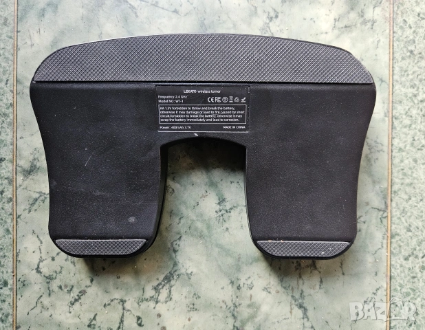LEKATO Bluetooth педал за обръщане на ноти, снимка 3 - Bluetooth слушалки - 54478192