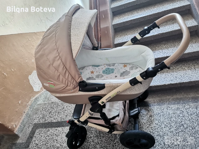 Бебешка количка 3 в 1, снимка 4 - За бебешки колички - 55043975