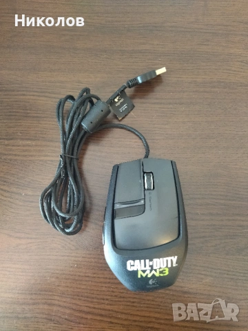Продавам геймърска мишка Logitech G9X Call of Duty MW3 Edition