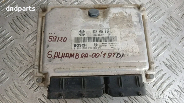 Компютър Seat Alhambra 1.9 TDI 2000 038906019J 0281010216