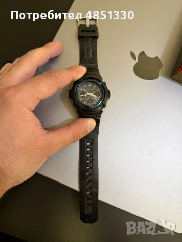 Здрав Casio G-Shock AWG-M100A - Радио сверяване и Солар (Tough Solar)