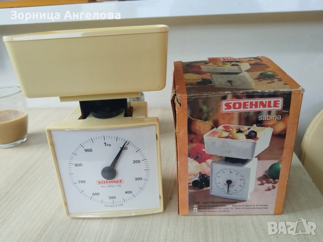Ретро механична кухненска везна SOEHNLE Sabina – Произведена в Германия. 