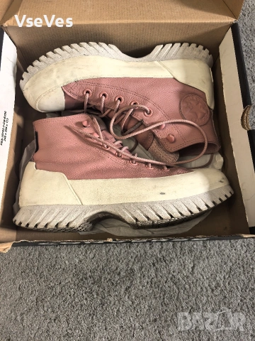 Дамски кожени кецове Converse 39, снимка 5 - Маратонки - 53994599