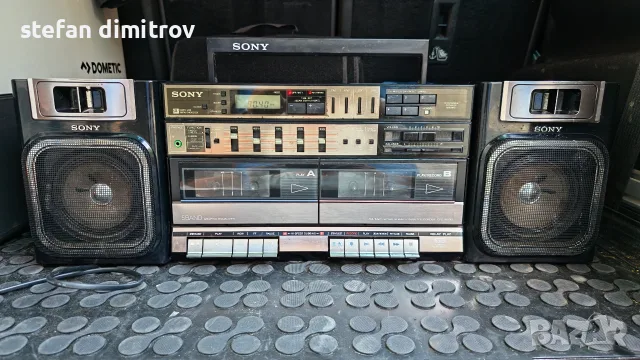 Sony CFS-W500L

 Boombox Stereo Cassette AM FM Radio Recorder Working, снимка 7 - Радиокасетофони, транзистори - 55674364