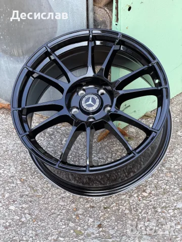 Джанти за Мерцедес Mercedes 18 “ цола 5х112 чисто нови A B C CLA E GLK, снимка 2 - Гуми и джанти - 55578452