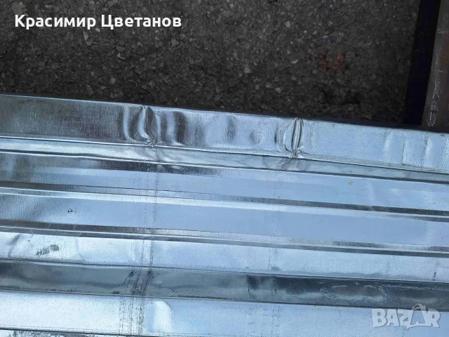 Преоценена покривна поцинкована ламарина ЛТ40, снимка 8 - Строителни материали - 55513851