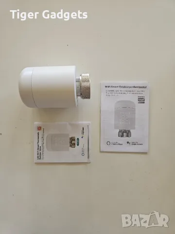 TRV16 WiFi смарт термостатична глава за радиатор, Tuya Smart, Alexa, Google Home, снимка 8 - Друга електроника - 55576021