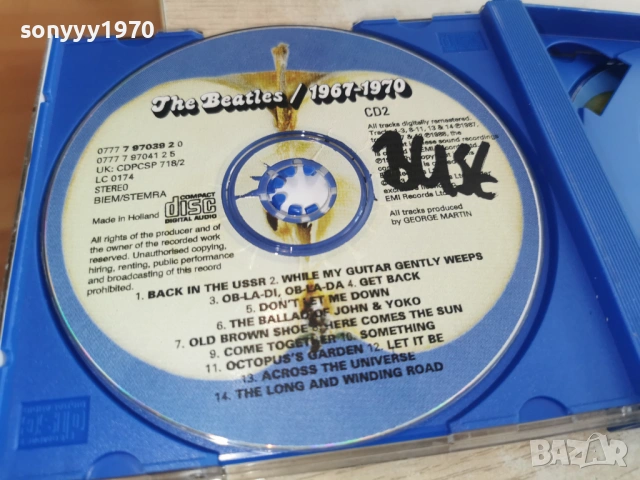 THE BEATLES X2 CD-ВНОС GERMANY 2805261849H2E6R, снимка 2 - CD дискове - 54702876