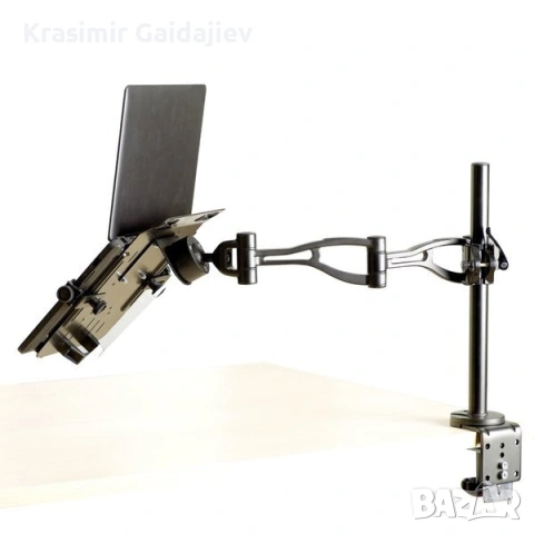 Поставка за лаптоп Fellowes Professional Series, черна, с аксесоари, снимка 3 - Лаптоп аксесоари - 54867056