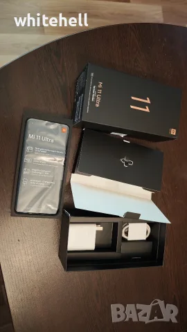 Xiaomi Mi 11 Ultra 256GB - Като нов, пълен оригинален комплект 