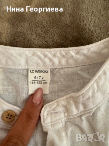 Риза с къс ръкав, снимка 2 - Детски ризи - 54277068