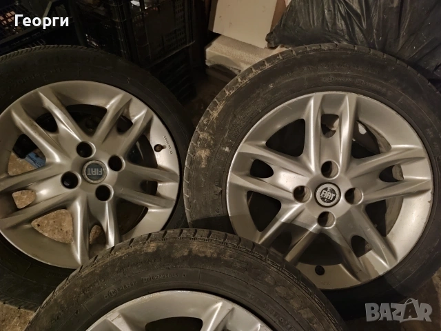 4бр.гуми с джанти165/70/14 за Фиат Пунто,добло,стило, снимка 5 - Гуми и джанти - 53963056