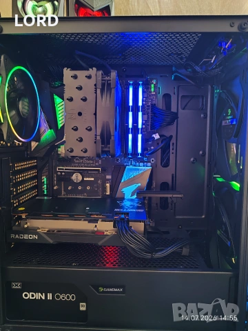 Геймърски i9 9900K, RX 6600 8GB, RAM 16GB DDR4 3466, SSD 512GB NVME