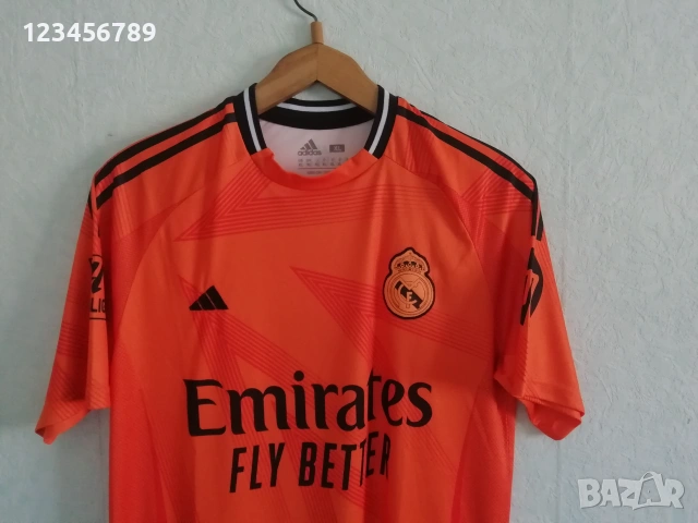 Real Madrid Bellingham Adidas тениска нова футболна фланелка Реал Мадрид Белингам екип , снимка 4 - Тениски - 51471916