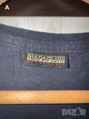 Елегантна тениска Napapijri , снимка 2 - Тениски - 54348787