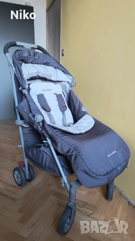 Детска количка McLaren Techno XLR цвят Charcoal/Silver, снимка 7 - Детски колички - 55100534