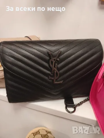 Yves Saint Laurent Дамска Чанта - Черна Или Бежова Код A1594, снимка 2 - Чанти - 55356452