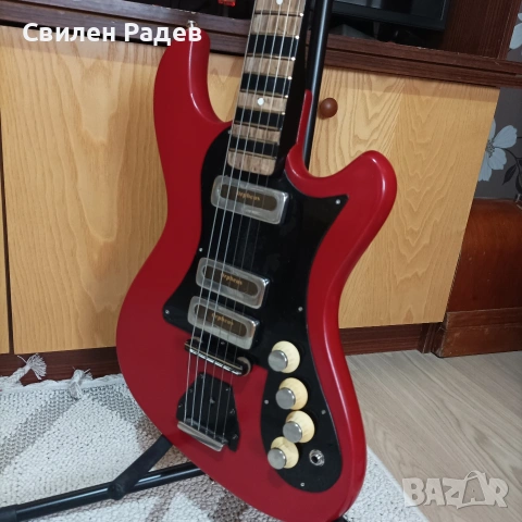 българска ретро китара орфей, снимка 2 - Китари - 54065355