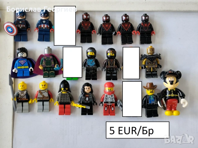 Оригинални лего минифигурки lego star wars /ninjago/ и други, снимка 6 - Образователни игри - 33848004