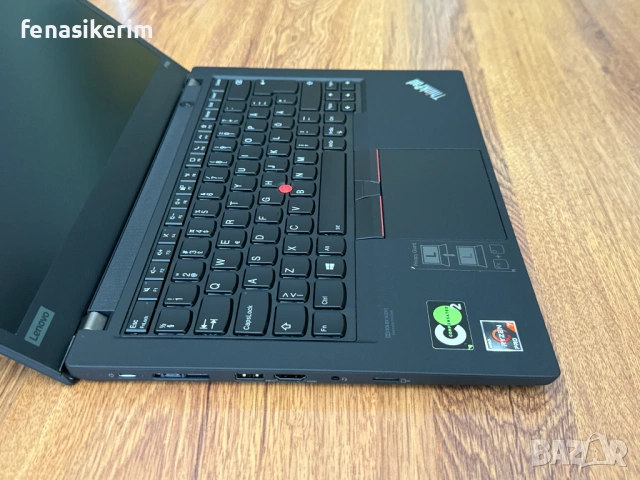 14' TOUCH Full HD Ryzen 7 PRO 4750u Lenovo ThinkPad P14s Gen 1 16GB DDR4/512GB NVMe/Radeon/Бат 6ч, снимка 11 - Лаптопи за игри - 50581632