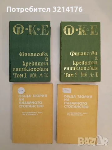 Обща теория на пазарното стопанство. Авторизиран курс по economics. Том 3 - Стоядин Савов