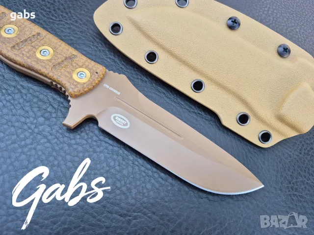 Нож Benchmade Fixed Adamas 375FE-1,Sibert Design,CPM CruWear ,фултанг, снимка 8 - Ножове - 55561457