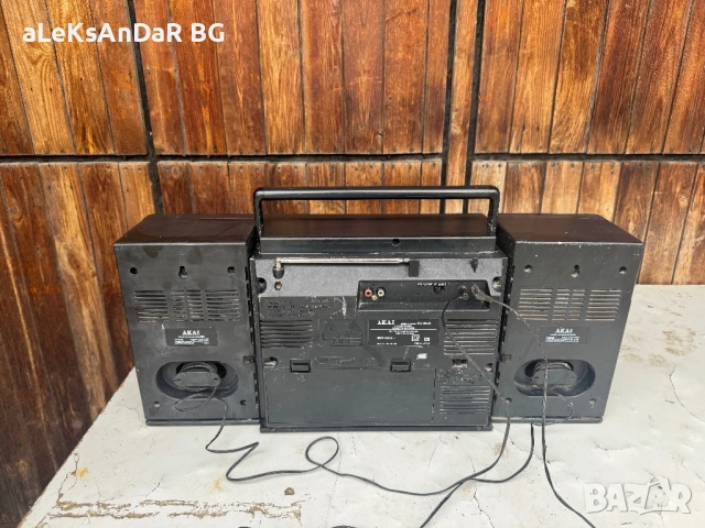 Радио касетофон akai pj-w59, снимка 2 - Радиокасетофони, транзистори - 54917868