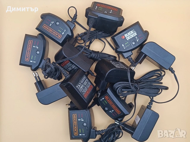 Black & Decker S010QV2400040 8-20V 6 бр. неработещи зарядни