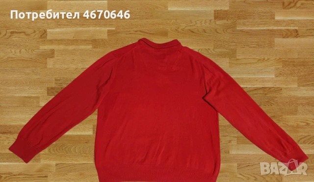 Ватиран суитчер adidas RED - пуловер Timberland, снимка 7 - Суичъри - 54766762