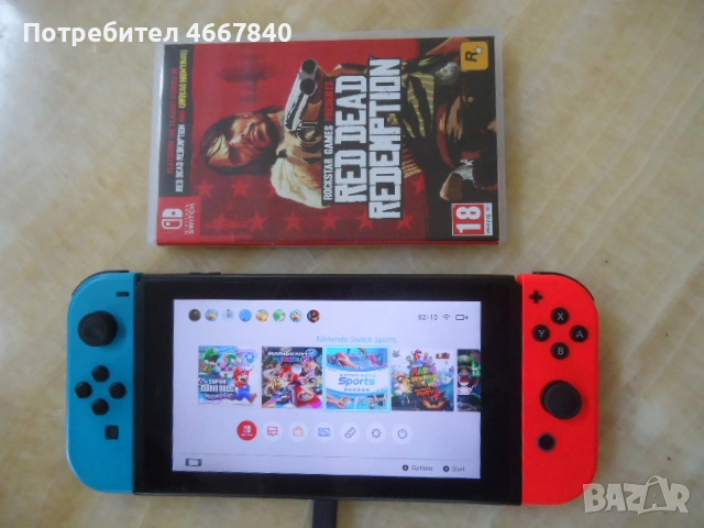 Nintendo Switch +игра Red Dead Redemption