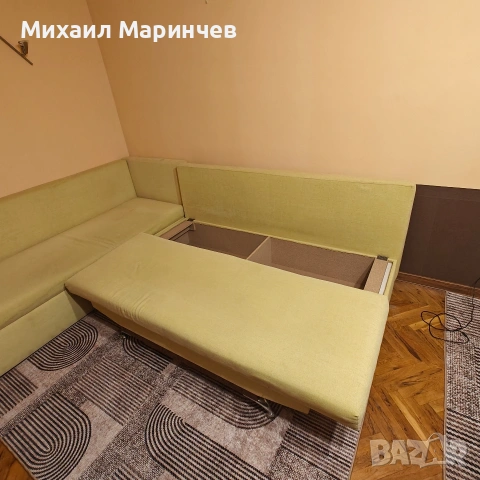 Ъглов диван, снимка 4 - Дивани и мека мебел - 54675862