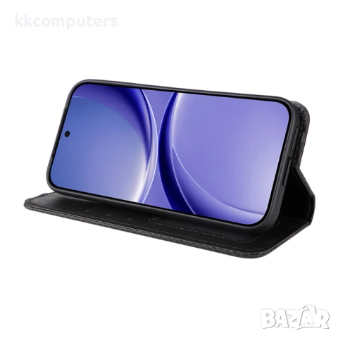 Ретро Кожен Калъф Портфейл за Xiaomi Redmi Turbo 5 5G / Poco X8 Pro 5G - Магнитен, Стойка, Слотове, , снимка 3 - Калъфи, кейсове - 54136955