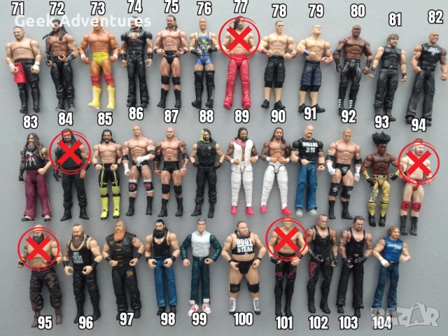 Кечисти Екшън Фигурки WWE Pro-Wrestling Кеч Играчки John Cena Randy Orton Brock Lesnar 3/3, снимка 3 - Фигурки - 46367335